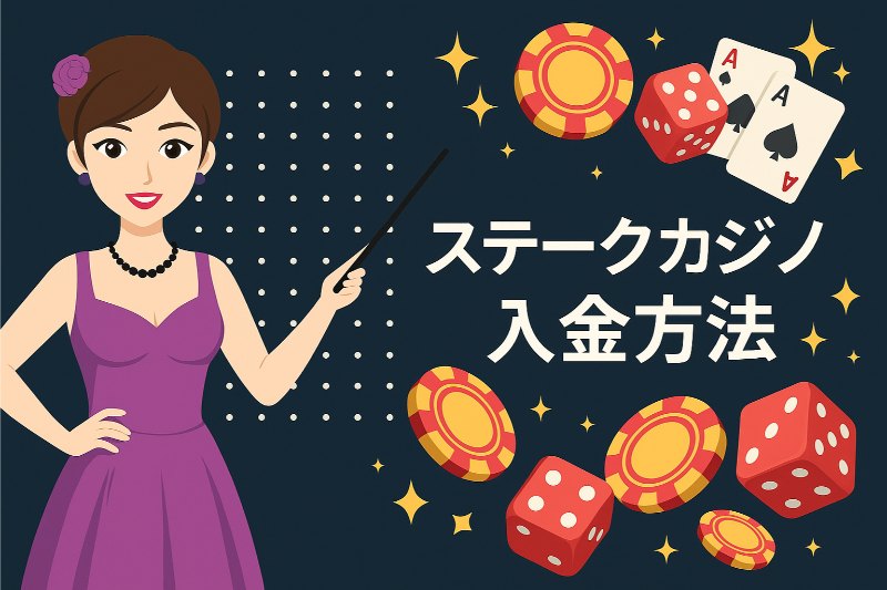 ステークカジノ 入金方法