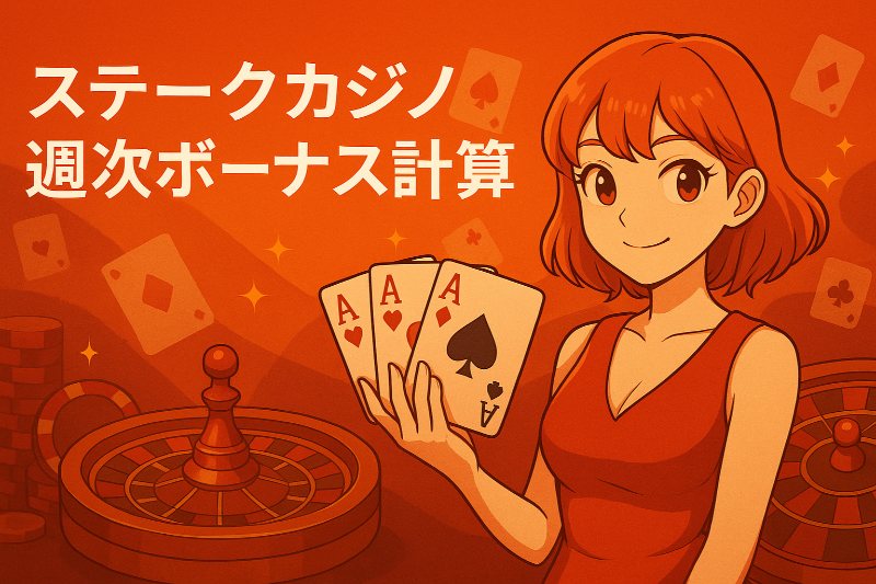 ステークカジノ 週次ボーナス 計算｜初心者でもわかる手順