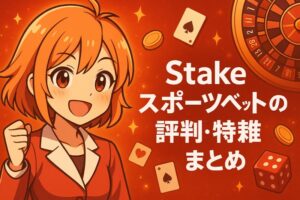 Stakeスポーツベットの評判・特徴まとめ