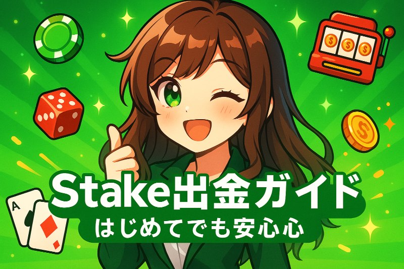 Stake出金は仮想通貨で簡単・安心・柔軟に対応。