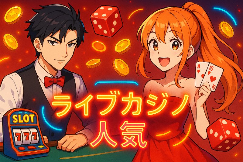 ライブカジノ 人気ランキングTOP10｜今注目のゲーム特集