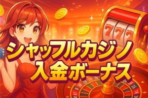 最新版】シャッフルカジノ 入金ボーナスの全内容と受け取り方法