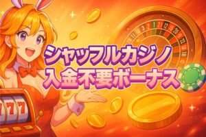 シャッフルカジノ 入金不要ボーナス