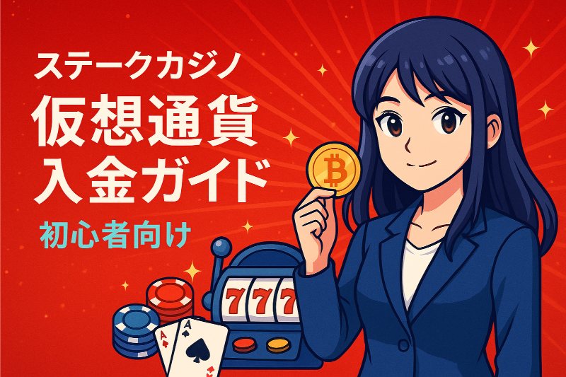 初心者でも簡単にできるステークカジノ仮想通貨入金方法。 初心者でも簡単にできるステークカジノ仮想通貨入金方法。
